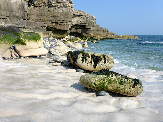 Undulating rock