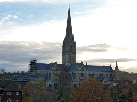 Cathedral at sunset