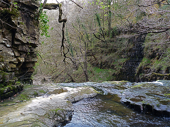 Above Sgwd yr Eira