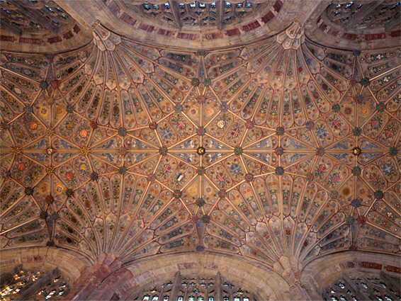 Ceiling of the nave