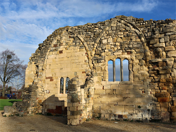 Two blocked arches