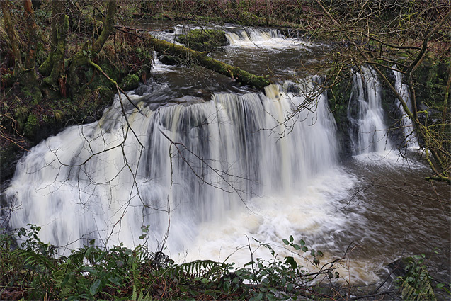 Upper Sychryd Falls