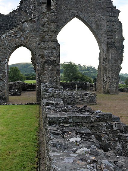 Wall of the nave