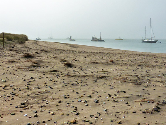 Boats in the estuary