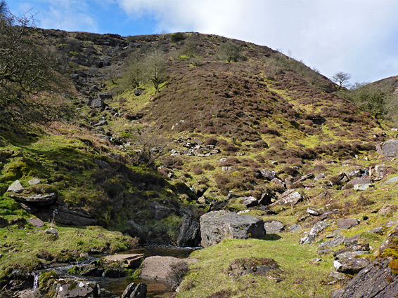 Junction of two streams, Olchon Valley