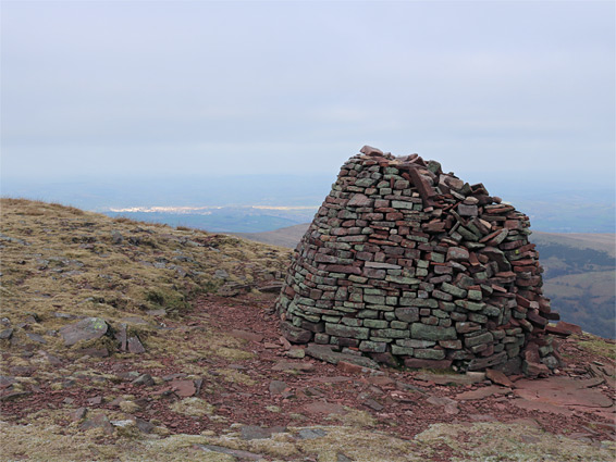 View north from the Carn Pica